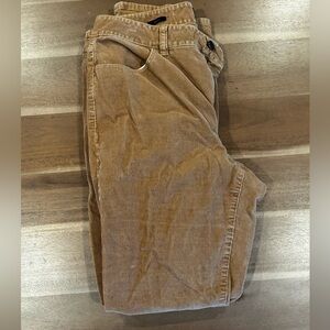 Talbots Curvy Women’s Brown Corduroy Pants